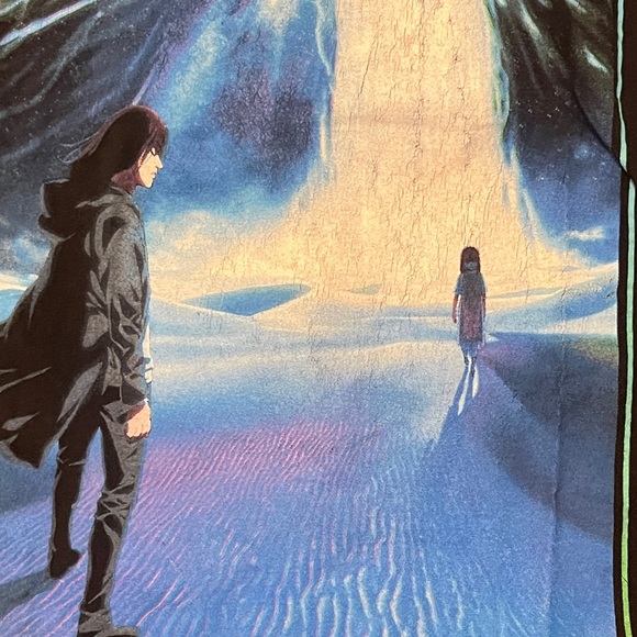 Ripple Junction Attack on Titan Black and Blue Tee - Picture 5 of 8